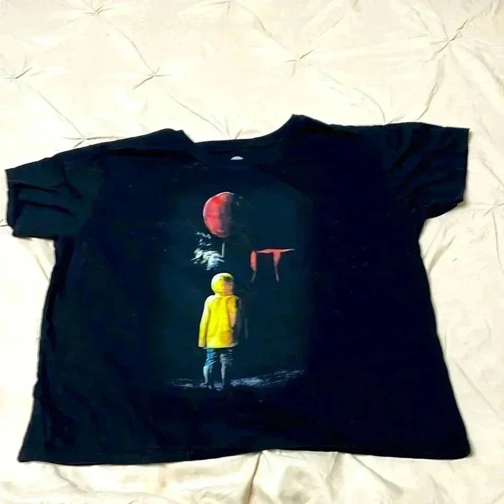 Warner brothers IT crop top tee